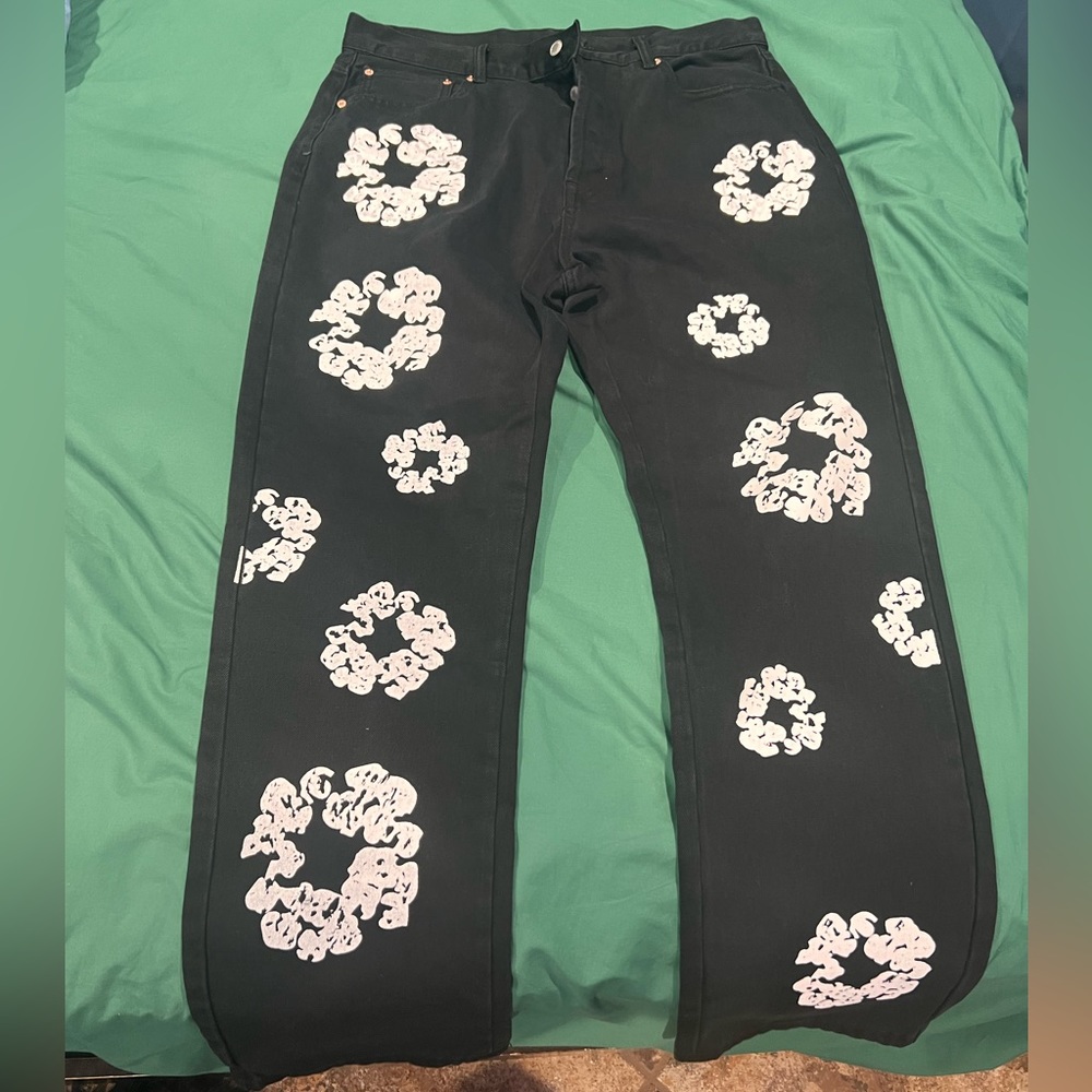 Denim Tears Black Jeans
